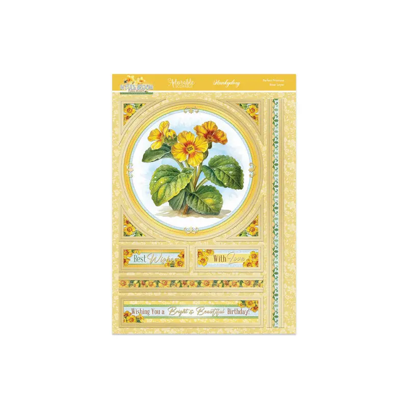 In Full Bloom - Floral Delights Deco-Large Set - Perfect Primrose 2