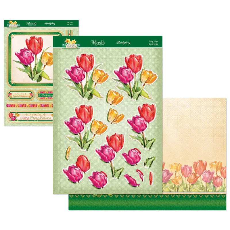 In Full Bloom - Floral Delights Deco-Large Set - Truly Tulips 1