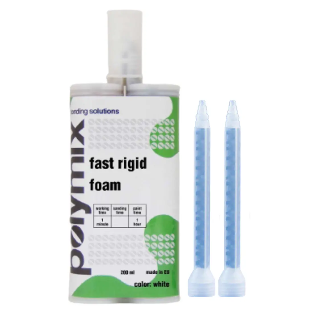 Polymix Fast Rigid Foam - White (200Ml) 1