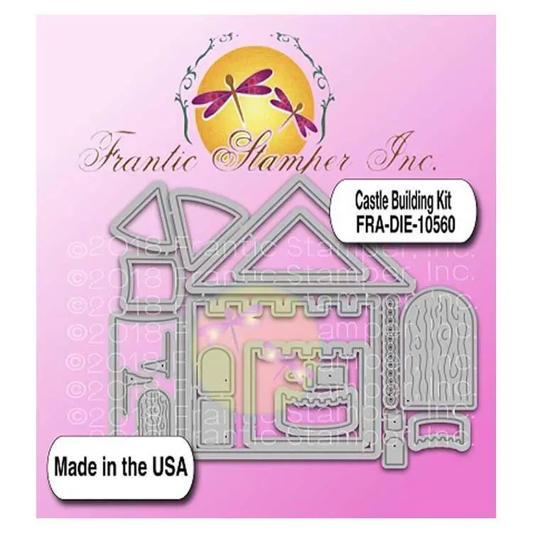 Frantic Stamper Precision Die - Castle Building Kit 1