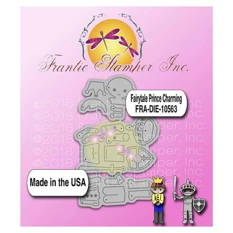 Frantic Stamper Precision Die - Fairytale Prince Charming 1