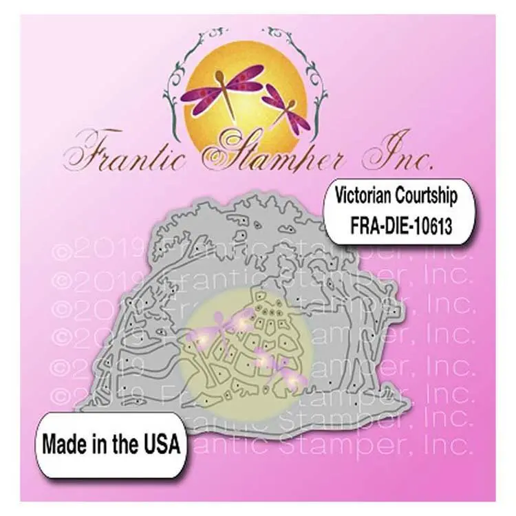 Frantic Stamper Precision Die - Victorian Courtship 1