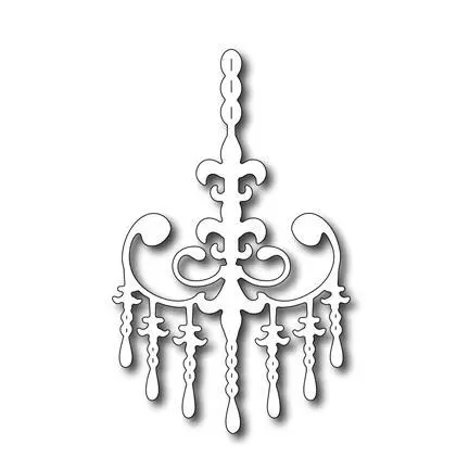 Cutting Die - Fleur Chandelier 1
