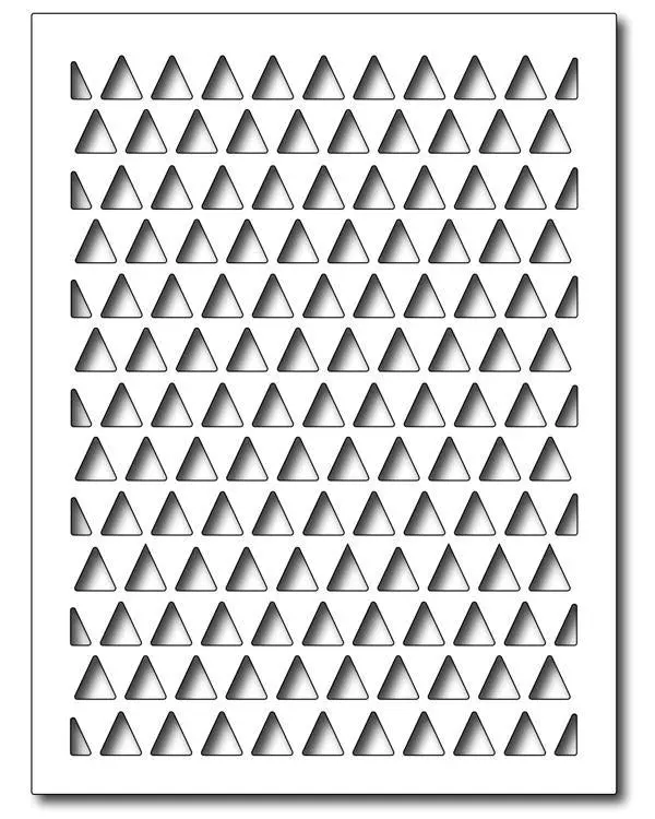 Frantic Stamper - Precision Dies - Triangle Card Panel 1