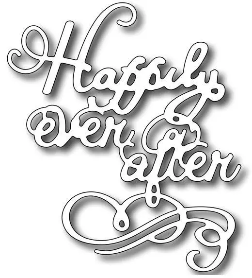 Frantic Stamper Precision Die - Happily Ever After 1
