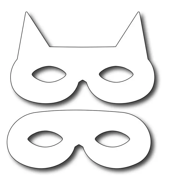 Frantic Stamper Precision Die - Super Hero Masks 1
