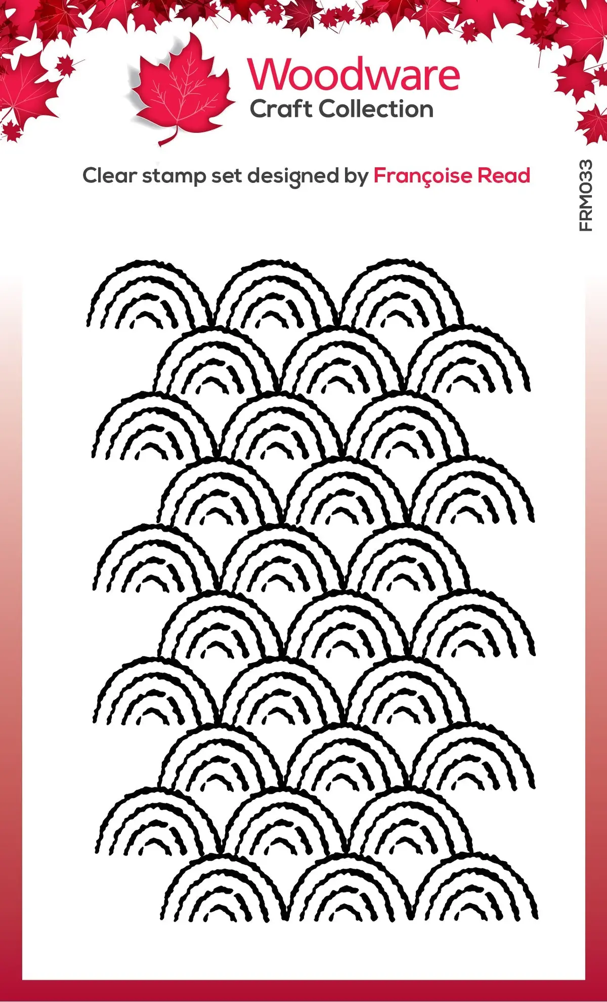 Woodware Clear Singles Arches 3.8 In X 2.6 In Stamp 1