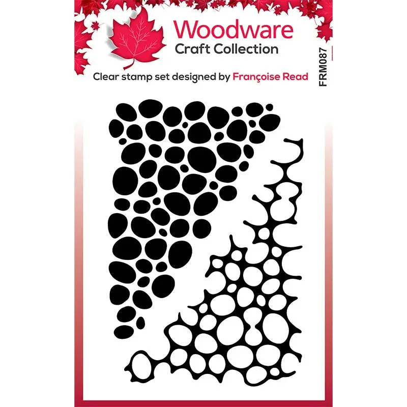 Woodware Clear Singles Monster Skin 3 In X 4 In Stamp Set 1