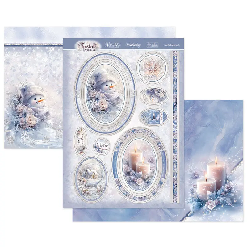 Frosted Moments Luxury Topper Set 1