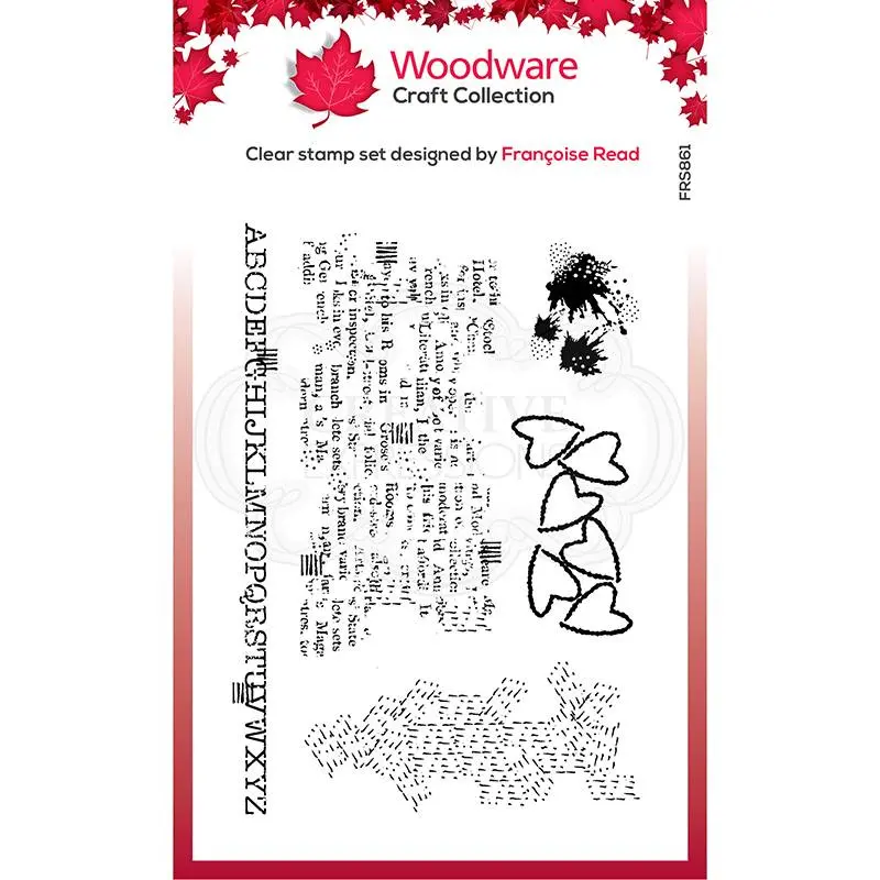 Woodware Clear Singles Additions 4 In X 6 In Stamp 1