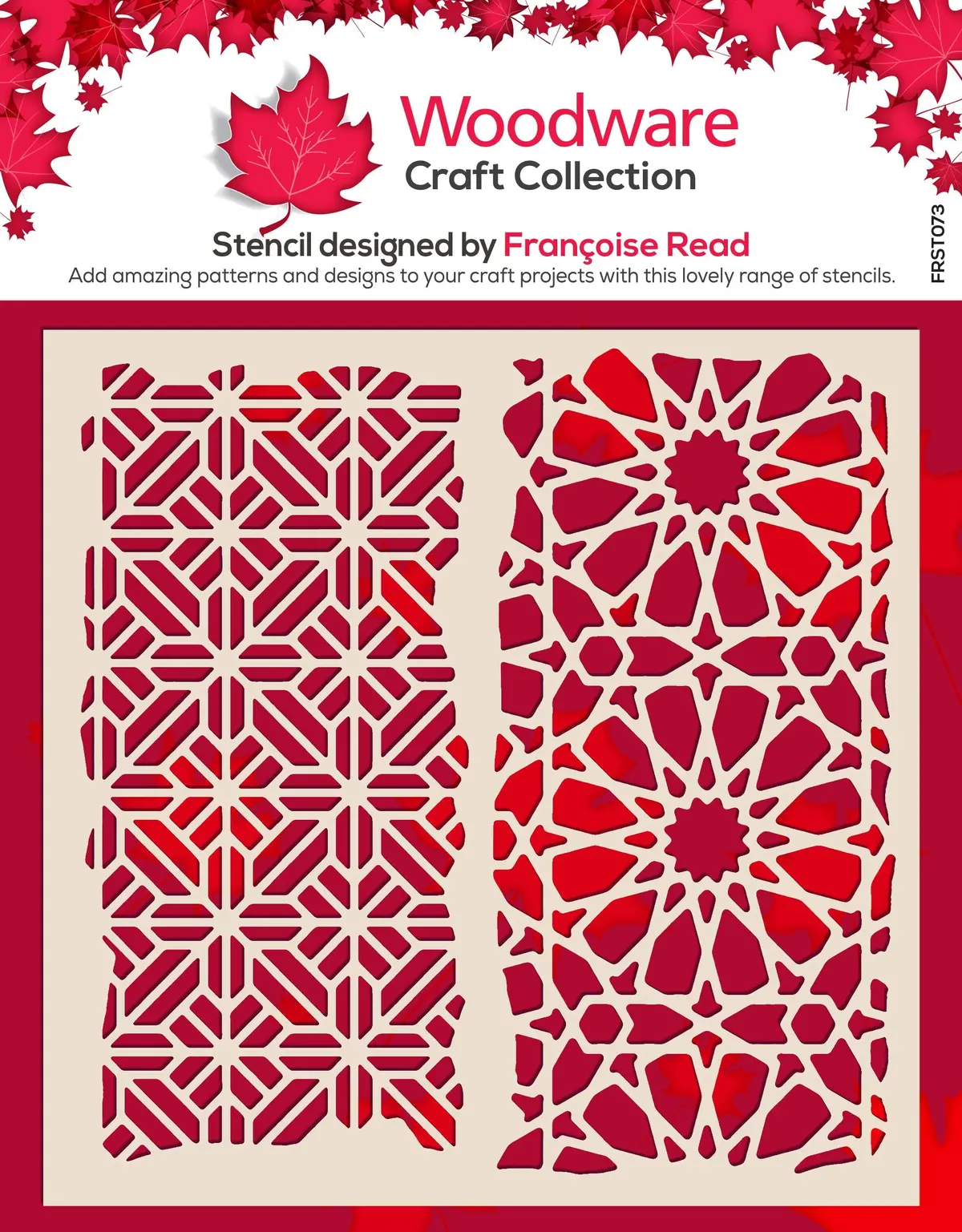 Woodware Arabian 6 In X 6 In Stencil 1