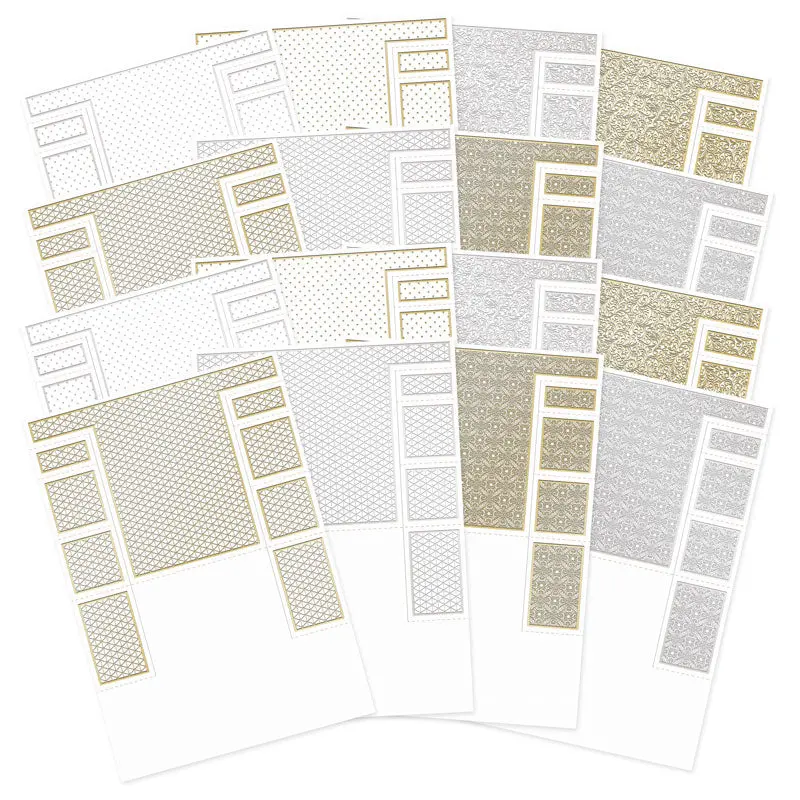 Foiled Pattern Stepper Cards - Ink Me! Selection 1