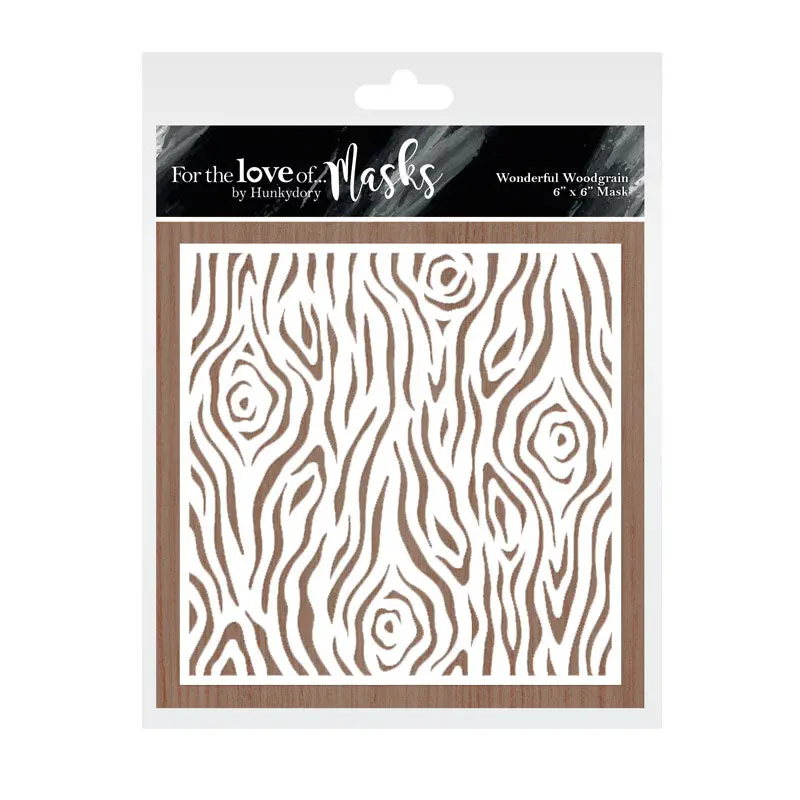 For The Love Of Masks - Wonderful Woodgrain 1