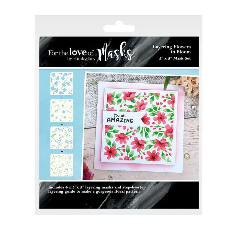 For The Love Of Masks - Layering Flowers In Bloom 1
