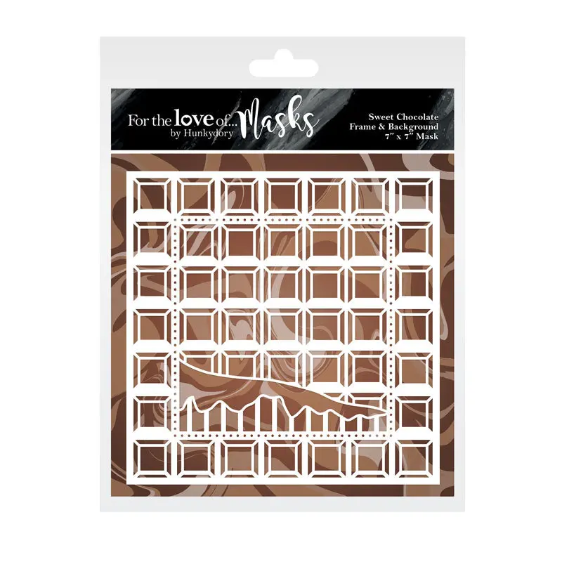 For The Love Of Masks - Sweet Chocolate Frame & Background 1