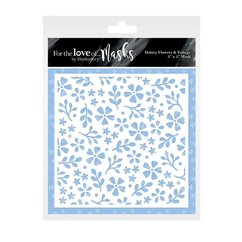 For The Love Of Masks - Dainty Flowers & Foliage 1