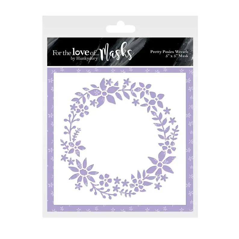 For The Love Of Masks - Pretty Posies Wreath 1