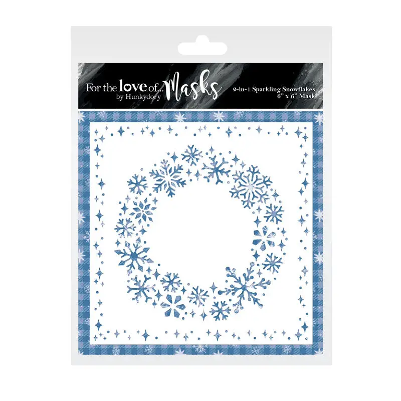 For The Love Of Masks - 2-In-1 Sparkling Snowflakes 1