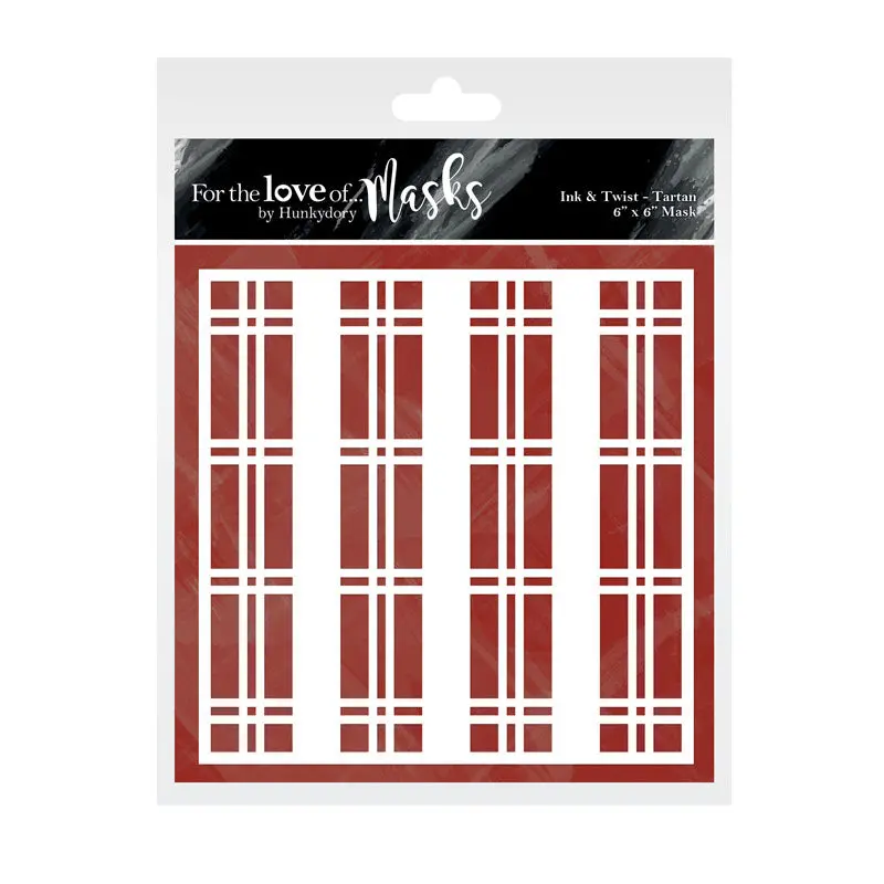 For The Love Of Masks - Ink & Twist - Tartan 1