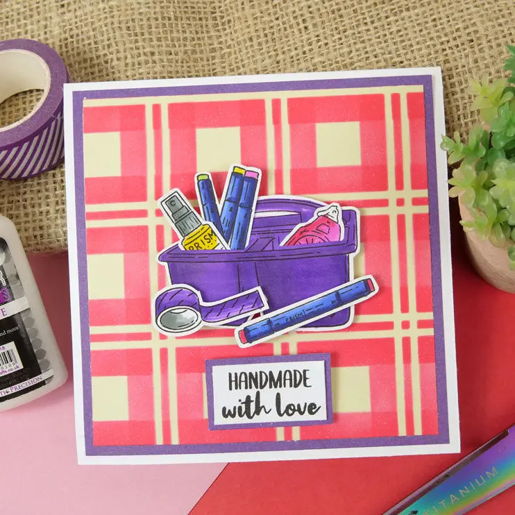 For The Love Of Masks - Ink & Twist - Tartan 2