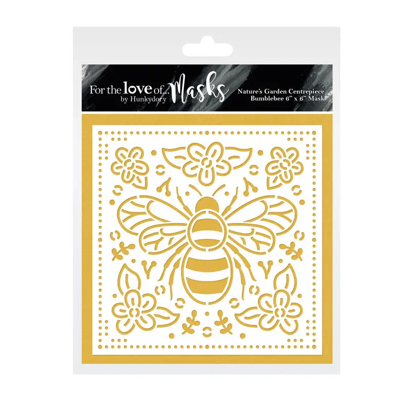 For The Love Of Masks - Nature's Garden Centrepiece - Bumblebee 1