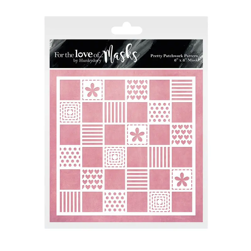 For The Love Of Masks - Pretty Patchwork Pattern 1