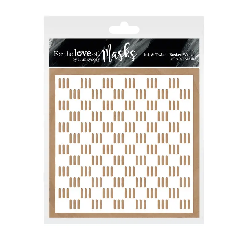 For The Love Of Masks - Ink & Twist - Basket Weave 1