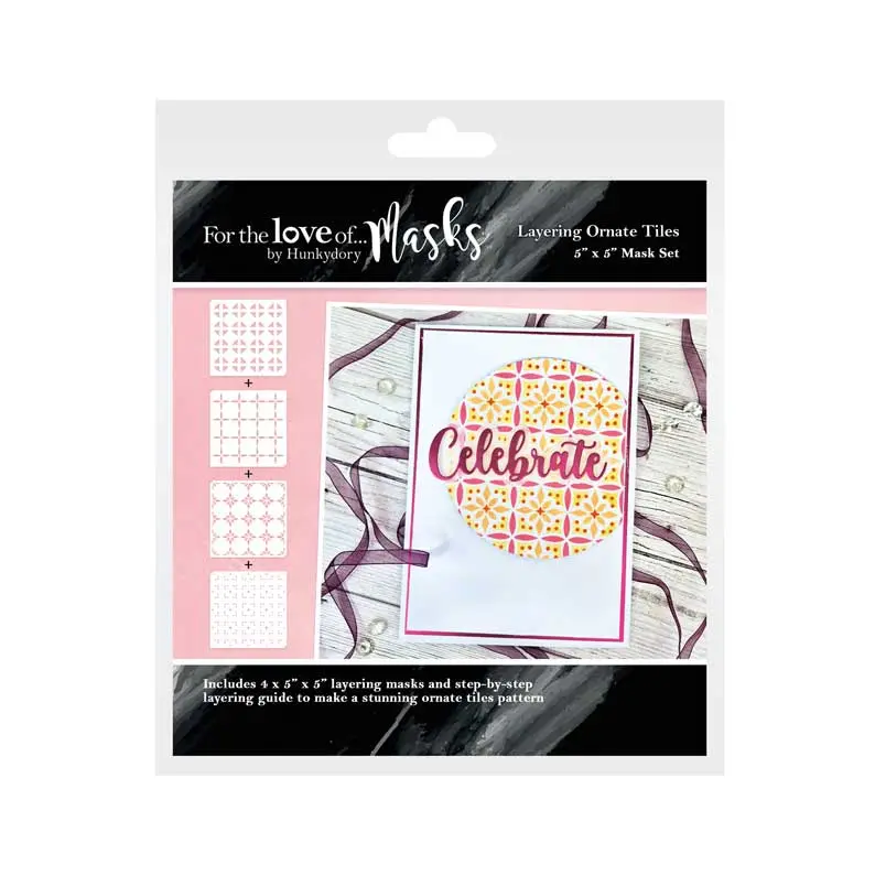 For The Love Of Masks - Layering Ornate Tiles 1