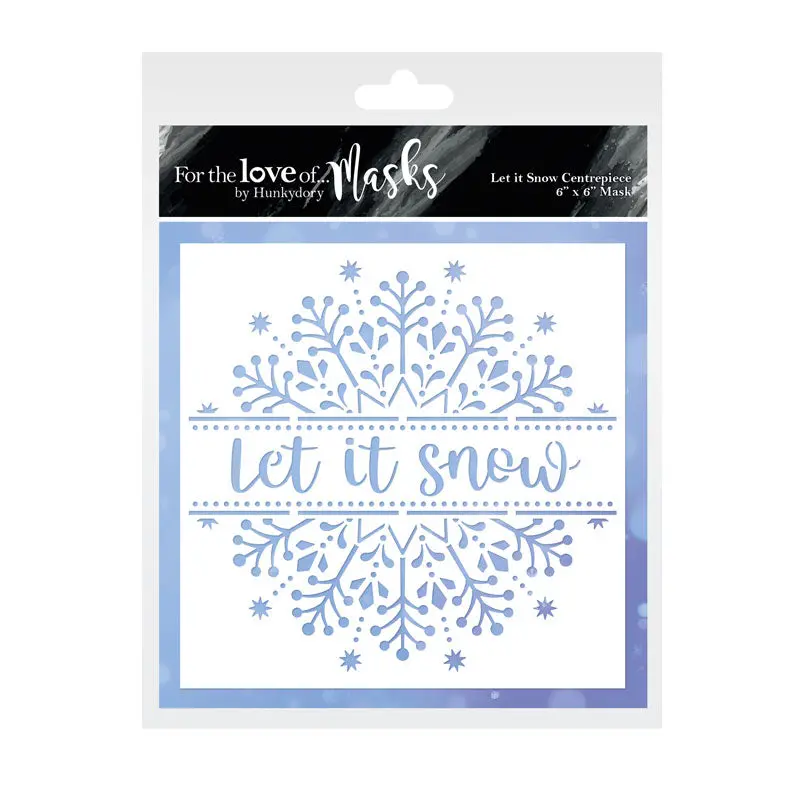 For The Love Of Masks - Let It Snow Centrepiece 1