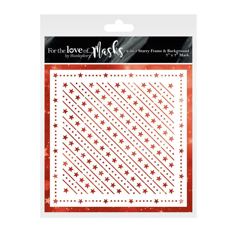 For The Love Of Masks - 2-In-1 Starry Frame & Background 1