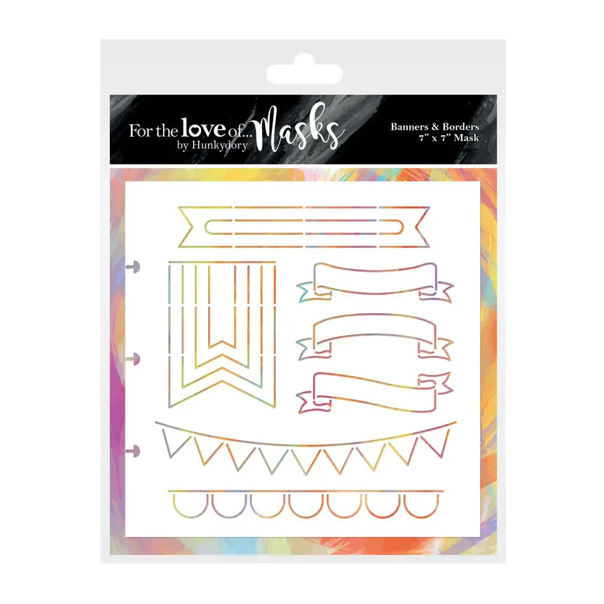 For The Love Of Masks - Banners & Borders 1