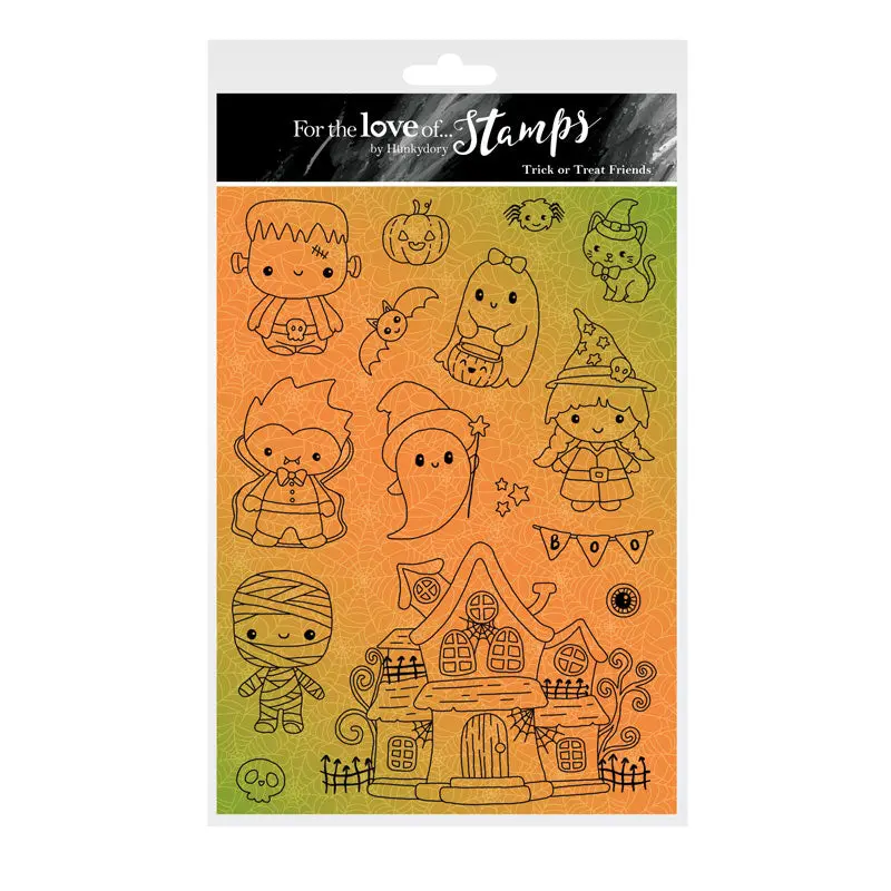 For The Love Of Stamps - Trick Or Treat Friends 1