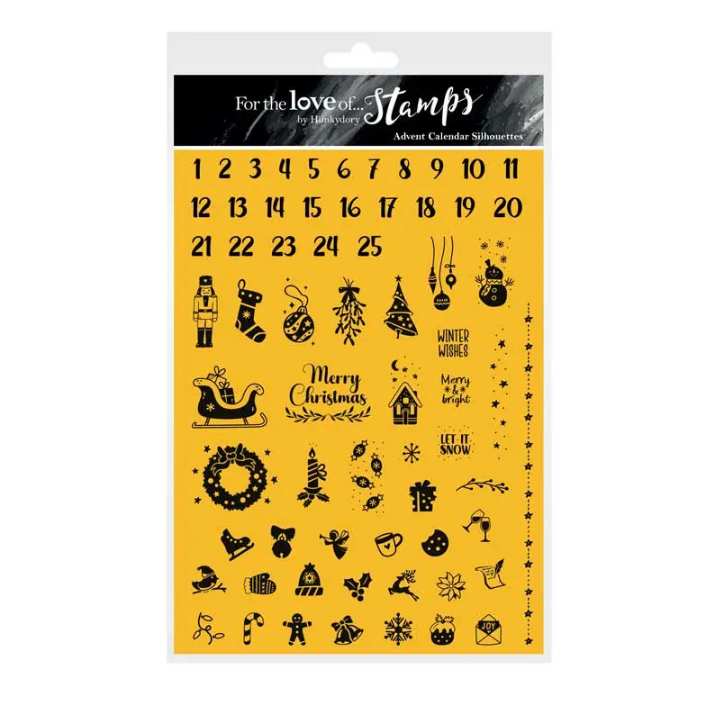 For The Love Of Stamps - Advent Calendar Silhouettes 1