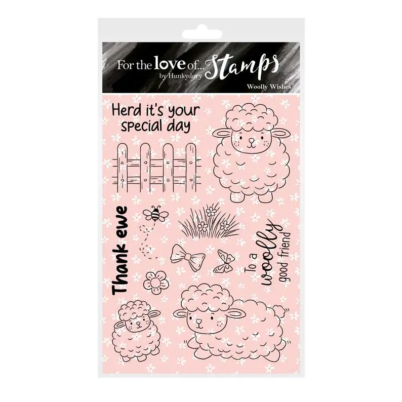 For The Love Of Stamps - Woolly Wishes 1
