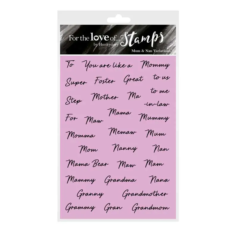 For The Love Of Stamps - Mum & Nan Variations 1