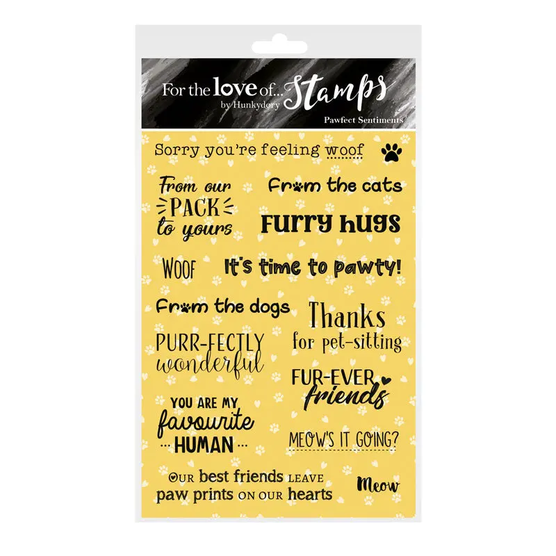 For The Love Of Stamps - Pawfect Sentiments 1