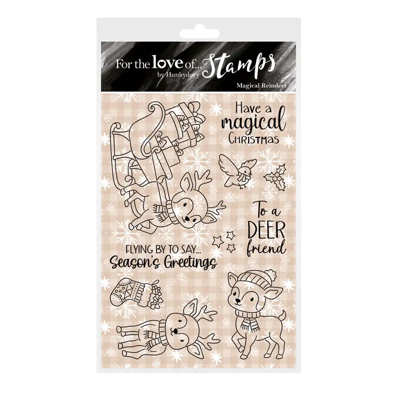 For The Love Of Stamps - Magical Reindeer 1