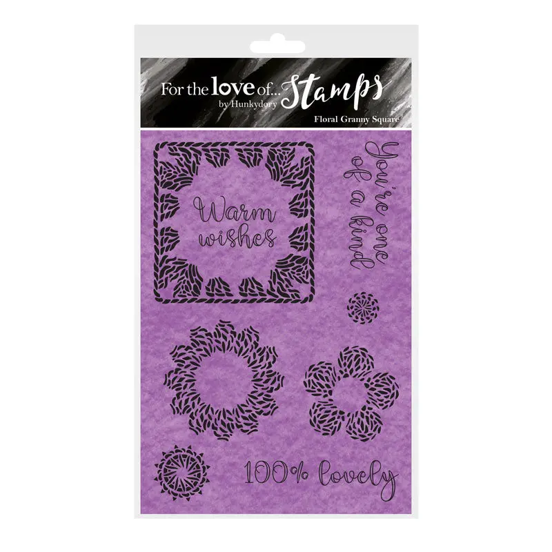 For The Love Of Stamps - Floral Granny Square 1