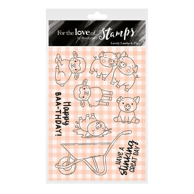 For The Love Of Stamps - Lovely Lambs & Pigs 1