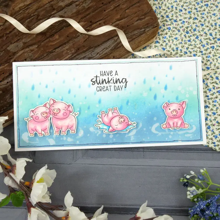 For The Love Of Stamps - Lovely Lambs & Pigs 2