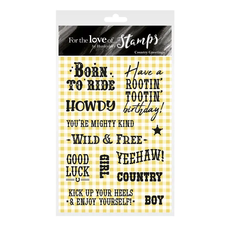 For The Love Of Stamps - Country Greetings 1