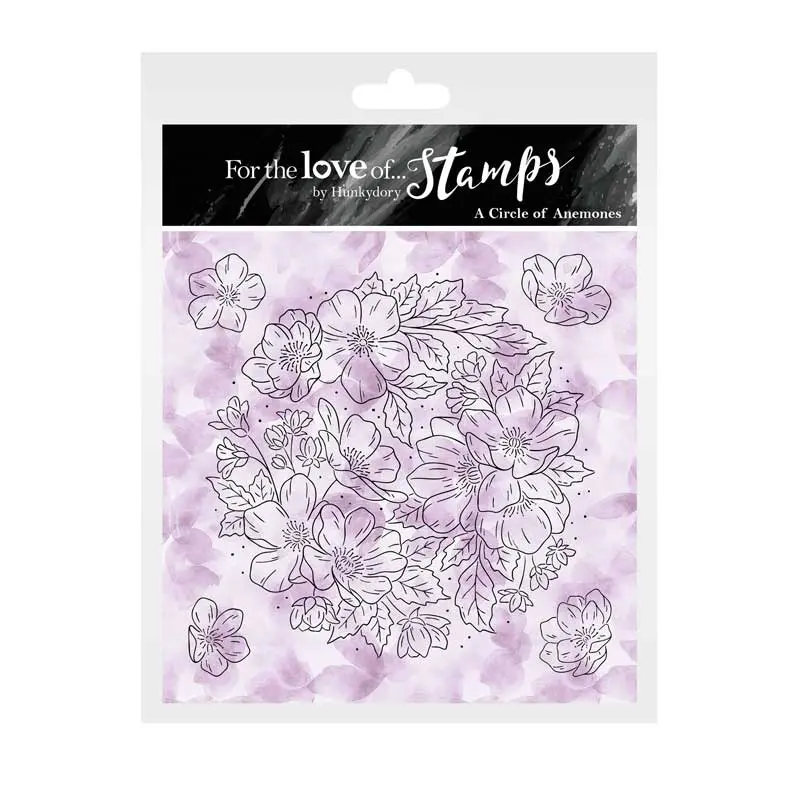 For The Love Of Stamps - A Circle Of Anemones 1