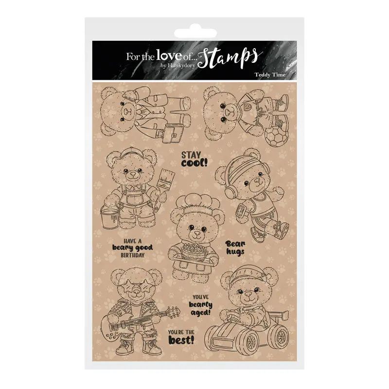 For The Love Of Stamps - Teddy Time 1