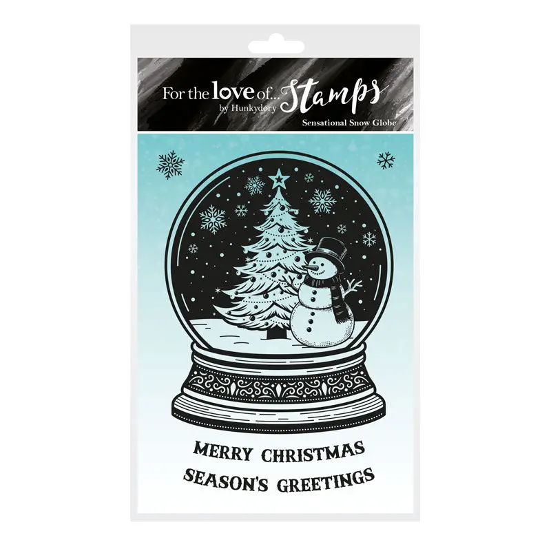 For The Love Of Stamps - Sensational Snow Globe 1