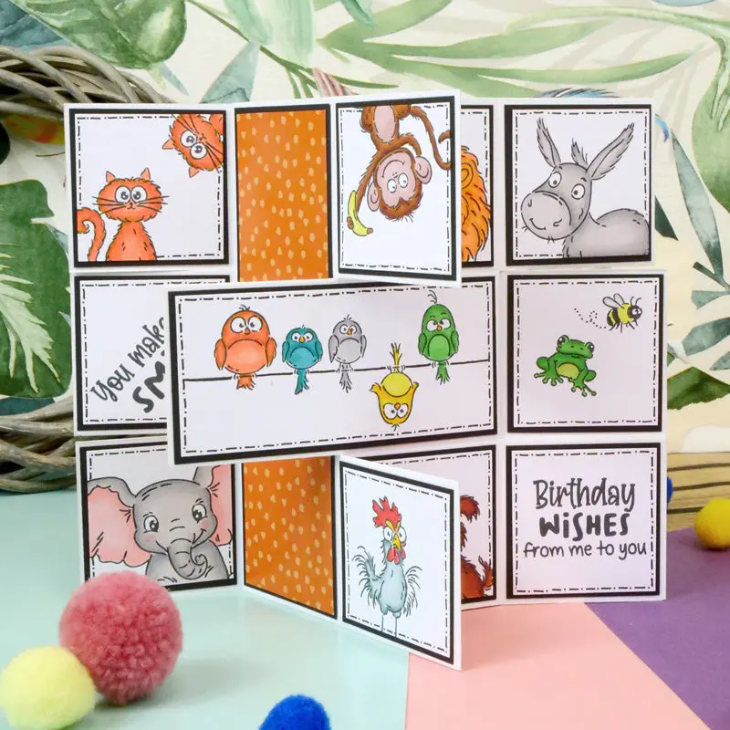 For The Love Of Stamps - Quirky Animals 2