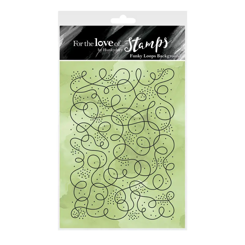 For The Love Of Stamps - Funky Loops Background 1