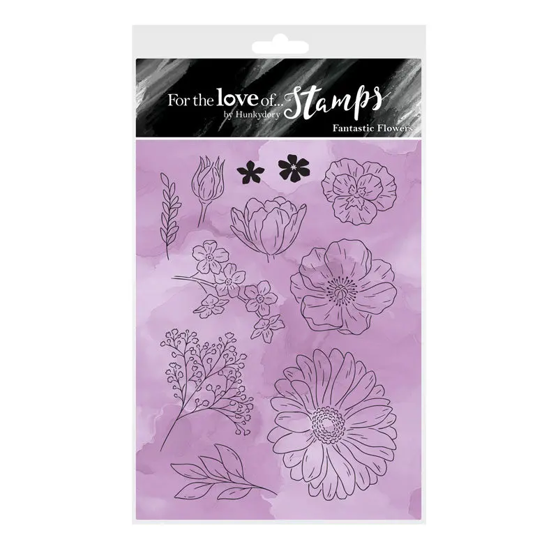 For The Love Of Stamps - Fantastic Flowers 1