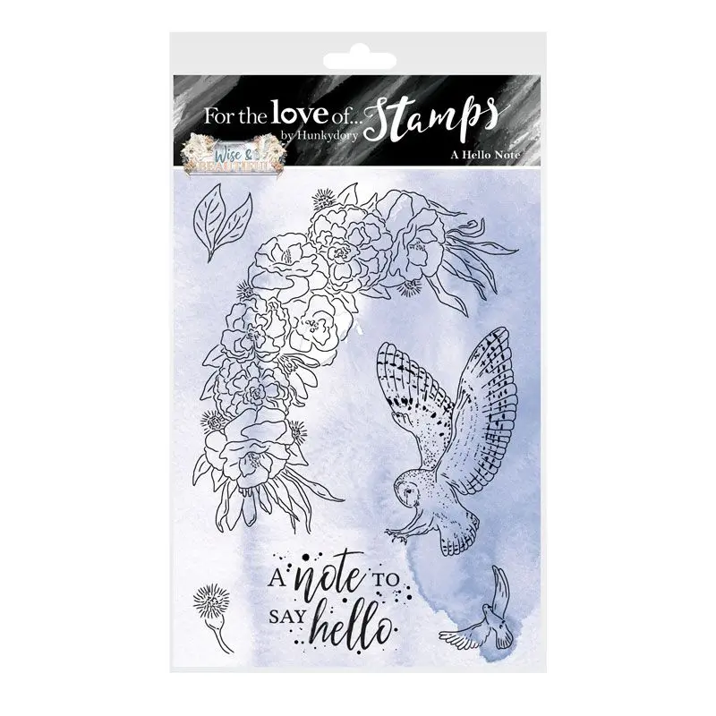 A Hello Note A6 Stamp Set 1