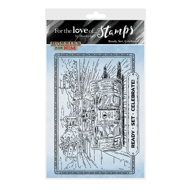 For The Love Of Stamps - Ready, Set, Celebrate! A6 Stamp Set 1