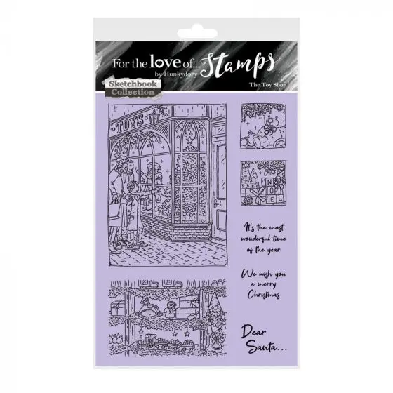 For The Love Of Stamps - The Toy Shop A6 Stamp Set 1